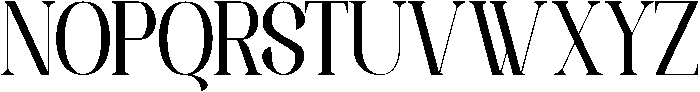 Nazelek otf (400) Font UPPERCASE