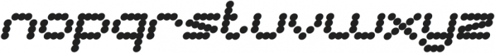 nano Bold Italic otf (700) Font LOWERCASE