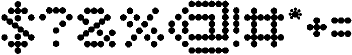nano otf (400) Font OTHER CHARS