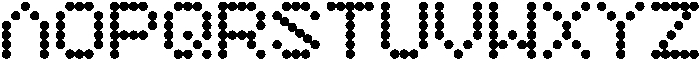 nano otf (400) Font UPPERCASE