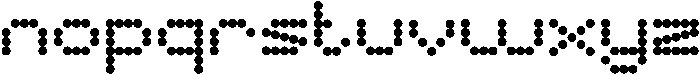 nano otf (400) Font LOWERCASE