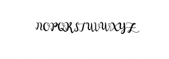 Naifah Font UPPERCASE