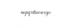 NatachaFont.otf Font LOWERCASE