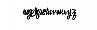Natasya ( Logo Type ) Font LOWERCASE