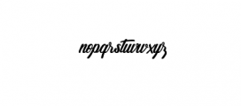 Naura.otf Font LOWERCASE