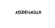 naDo-Regural.otf Font UPPERCASE