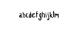 naDo-Regural.otf Font LOWERCASE