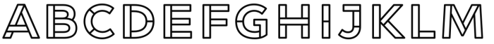 Naslof Wire Font LOWERCASE