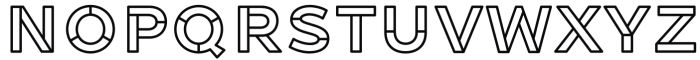 Naslof Wire Font LOWERCASE