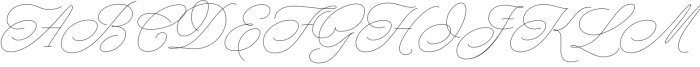 Nautica Line Noodle 01 Font UPPERCASE