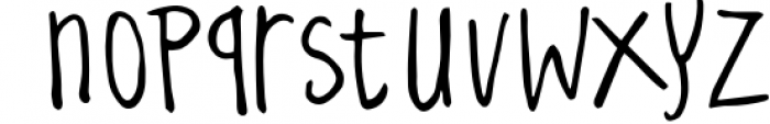 Nabilang - A Handwritten Font 1 Font LOWERCASE