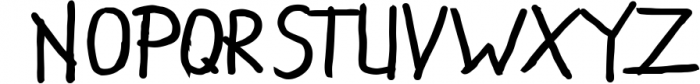 Nabilang - A Handwritten Font Font UPPERCASE