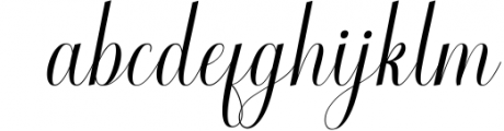 Nadya Font LOWERCASE