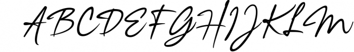 Nagintha - Handwritten Script Font UPPERCASE