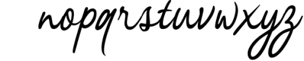 Nagintha - Handwritten Script Font LOWERCASE