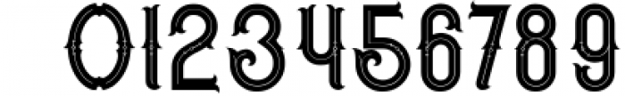 Napoleon Vintage Typeface Font OTHER CHARS