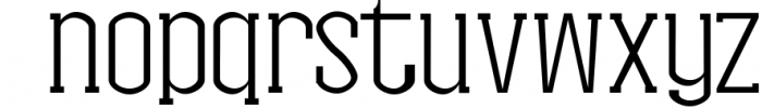 Nasya Slab Serif 4 Font Family Pack 1 Font LOWERCASE