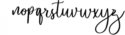 Nathalia - Handwritten Font Font LOWERCASE