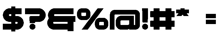 NATORA Font OTHER CHARS