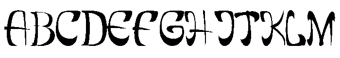 NAVZ Font UPPERCASE