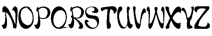 NAVZ Font UPPERCASE