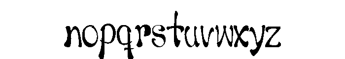 NAVZ Font LOWERCASE