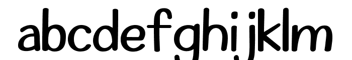 Nabana Regular Font LOWERCASE