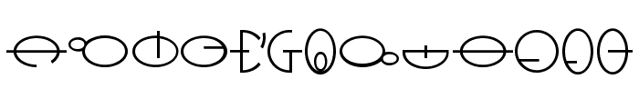 Naboo Font LOWERCASE