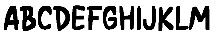 Nafiba Font UPPERCASE