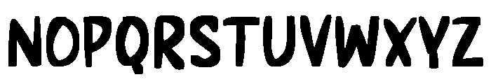 Nafiba Font UPPERCASE