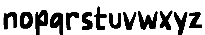 Nafiba Font LOWERCASE