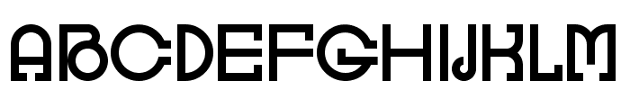 Nagpakita Flat Regular Font LOWERCASE