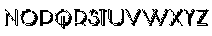 N***d Extravagant Regular Font LOWERCASE