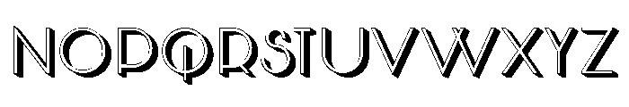 N***d Regular Font LOWERCASE