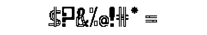 Namdemian Regular Font OTHER CHARS