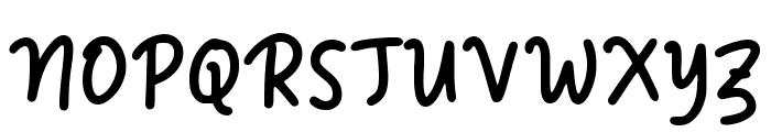 Namigayo Font UPPERCASE