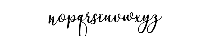 Namilla Font LOWERCASE