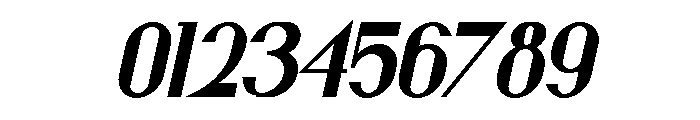 Nanaya Free Bold Italic Font OTHER CHARS