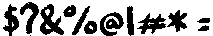 Nanicha Font OTHER CHARS