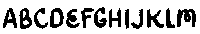 Nanicha Font UPPERCASE