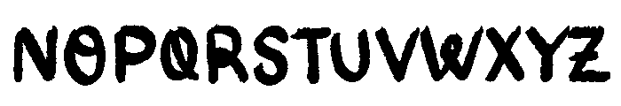 Nanicha Font UPPERCASE