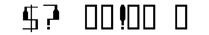 Nanonaut Font OTHER CHARS