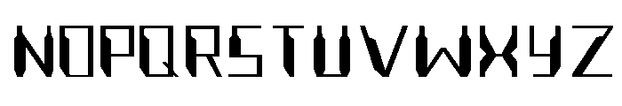 Nanonaut Font LOWERCASE