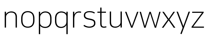 NanumSquare Light Font LOWERCASE
