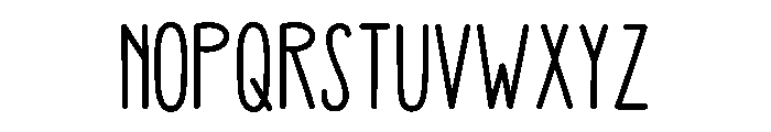 Naomi Story DEMO Reg Font UPPERCASE