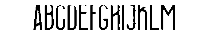 NaonwehRough Font UPPERCASE