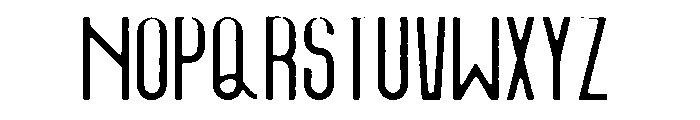 NaonwehRough Font UPPERCASE
