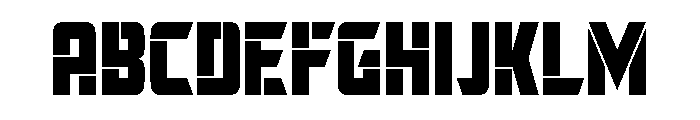Napolitanica Straight Regular Font UPPERCASE