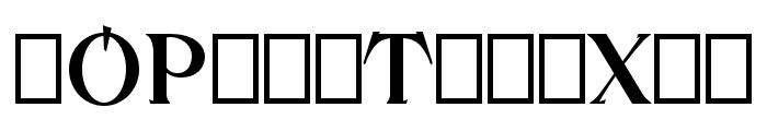 NarbutAbetka Font LOWERCASE