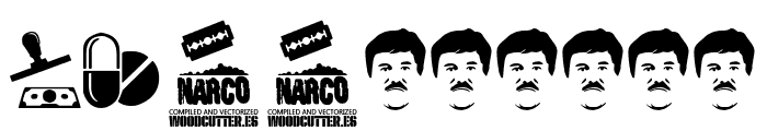Narco Font OTHER CHARS